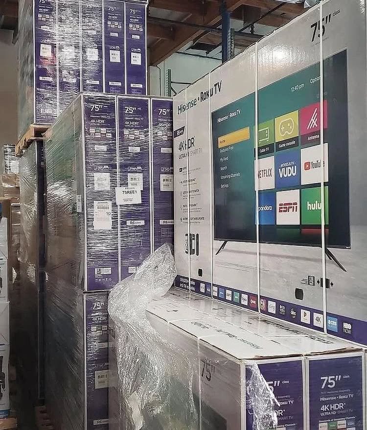 HISENSE Smart TV Pallet Set