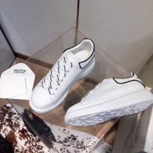 Pallet of authentic Alexander McQueen Oversized Sneakers in original retail boxes for wholesale luxury resale