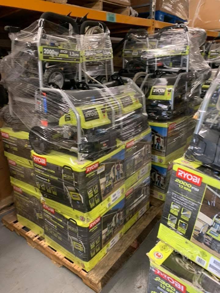 Ryobi Pressure Washer Pallets