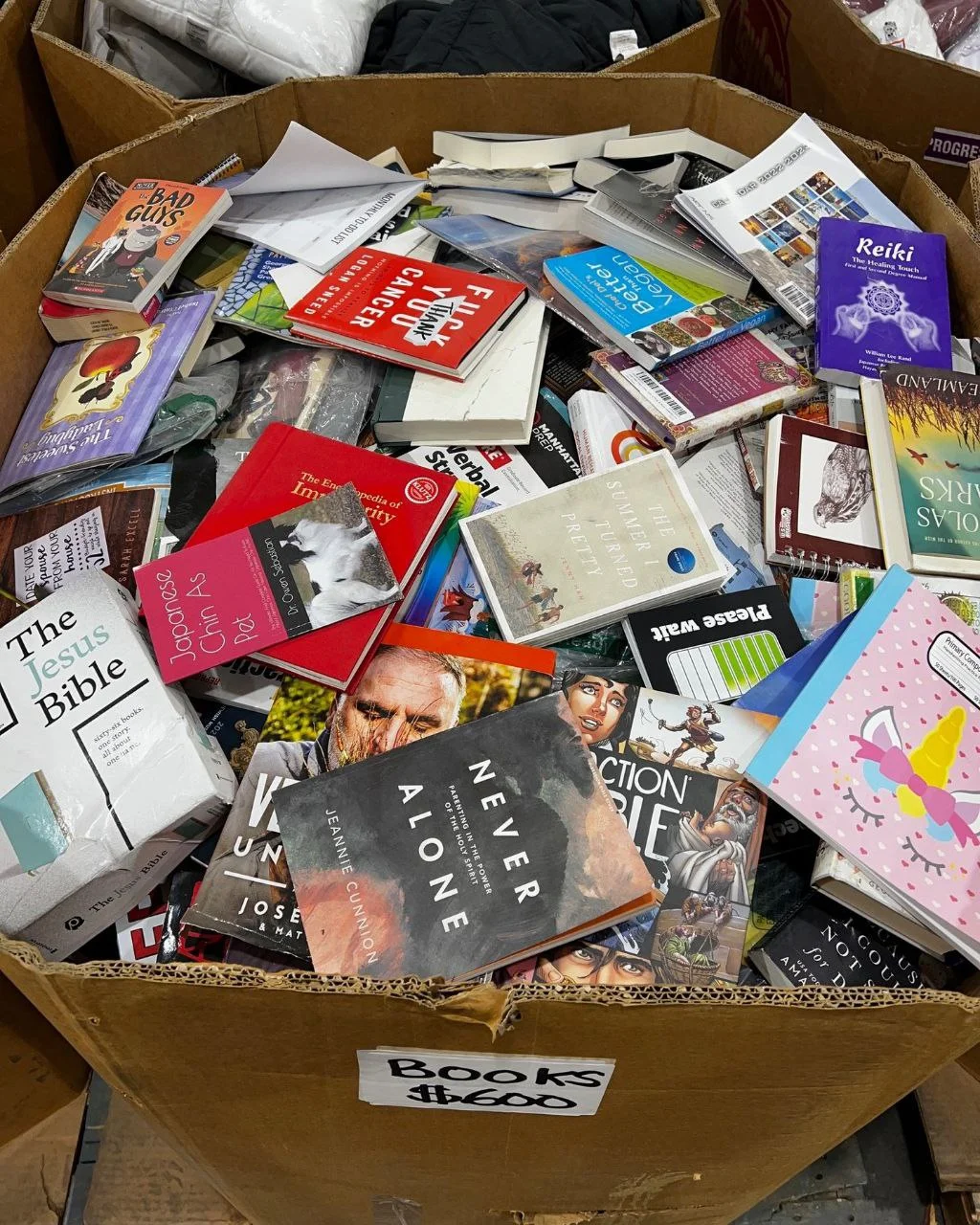 Book Liquidation Pallets