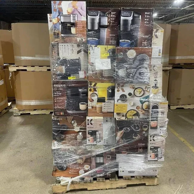 Coffee Machine Liquidation Pallets