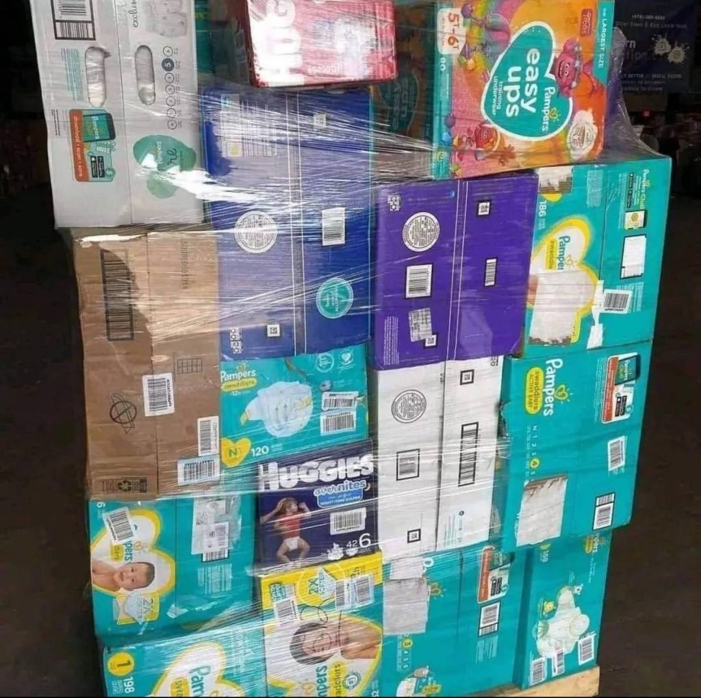 Baby Diaper Pallets