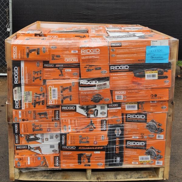 Ridgid Power Tool Pallets