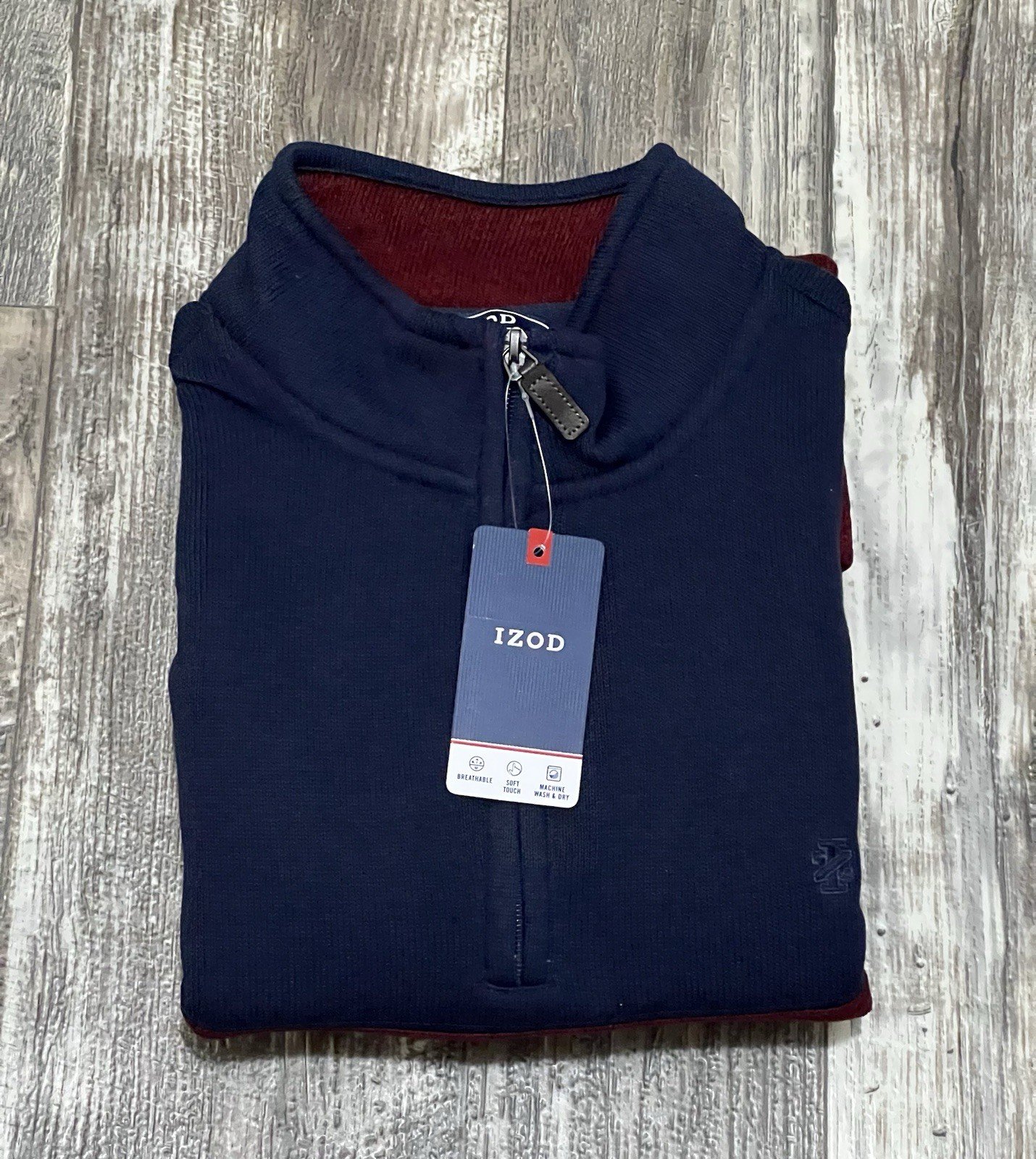 IZOD MEN'S JACQUARD LONG SLEEVE - Image 4